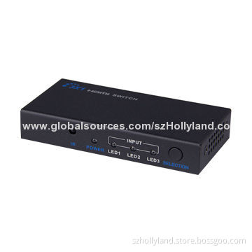 Hollyland 3 x 1 HDMI Switcher, Plug-and-play Function, No Need to Install SoftwareNew